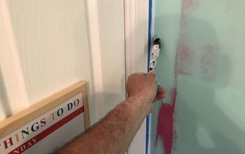 A Simple Trick to Get a Pro Paint Finish on a  Feature Wall