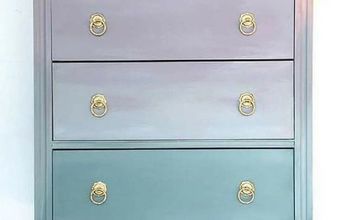 How To Paint Ombré Furniture