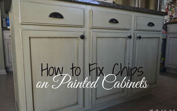 How to Touch Up Chipped Paint and Maintain Painted Cabinets