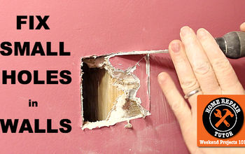 How to Fix a Small Hole in the Wall