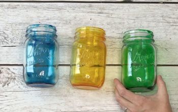 How To Make Tinted Mason Jars